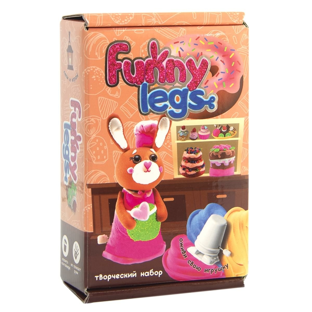 Фото, Видеообзоры набір для творчості strateg funny legs россійскою мовою  (30711)