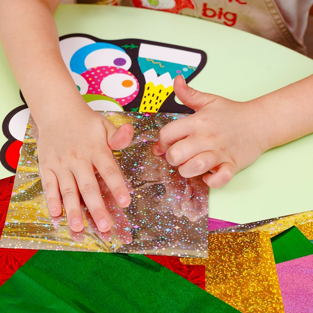 Фото, Видеообзоры набір для творчості з фольгою «foil craft. птахи» vladi toys vt4433-12