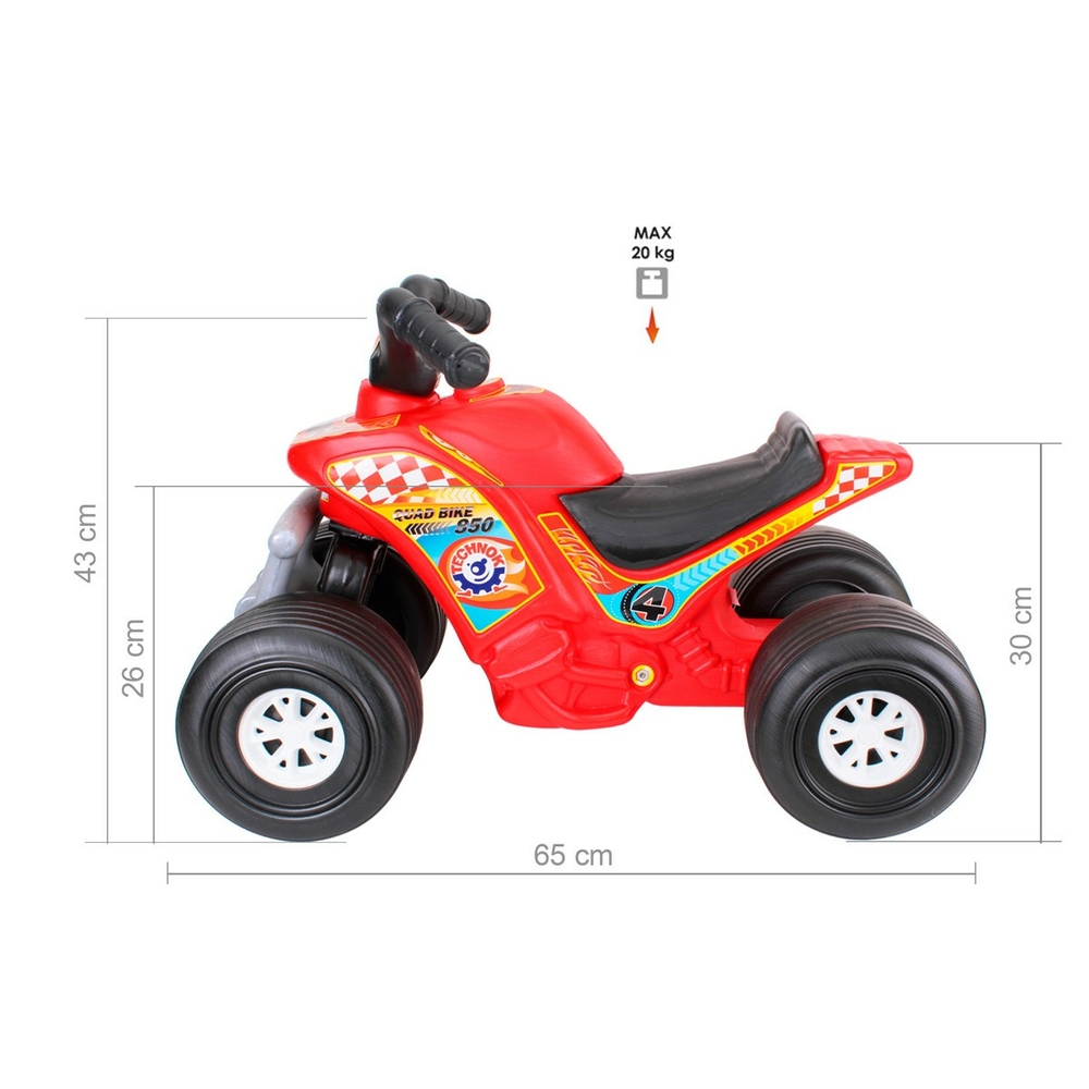 Фото, Видеообзоры іграшка "квадроцикл технок", арт.4104