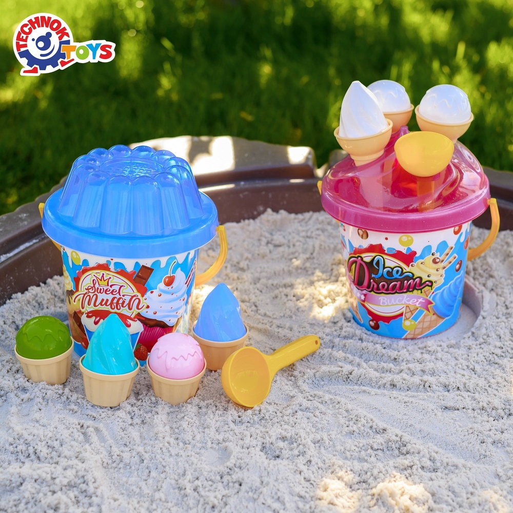 Фото, Видеообзоры іграшка "набір для гри з піском технок", арт.6382