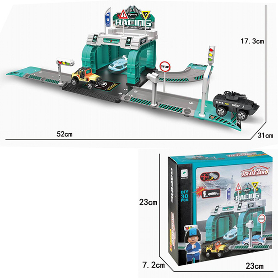 Паркінг 660-А82 з машинками в кор