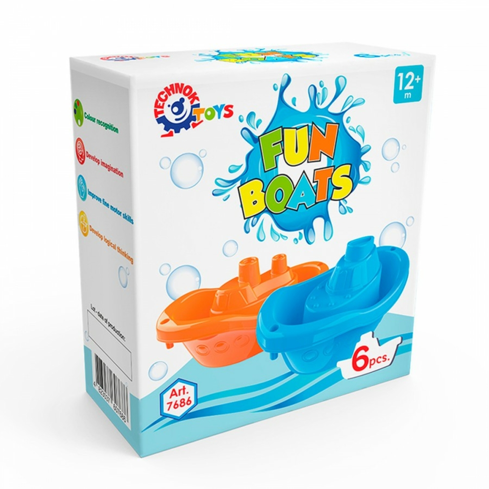 Фото, Відеоогляди іграшка "кораблики технок", арт.7686