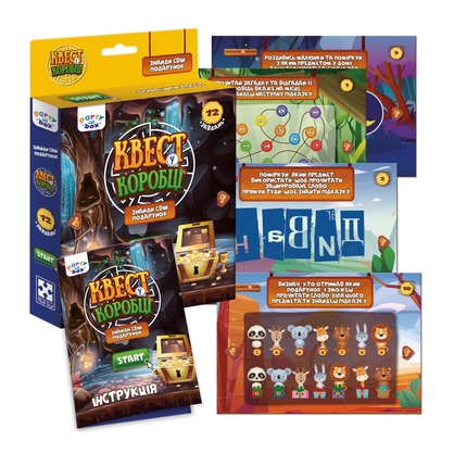 Фото, Відеоогляди гра настільна vladi toys розважальна. квест у коробці відеогра. vt5902-03