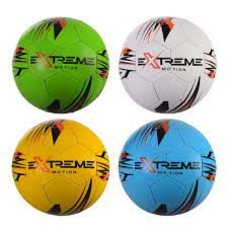 М'яч футбольний  FP2104 (32шт) Extreme Motion №5, PU, 410г, руч. зшивка, 4 кольори, Пакистан