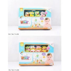 Карусель DC015-3/5 (48шт/2) 2 вида,батар.,мягкие животные, муз.,в кор. 45,5*26,5*5,5см