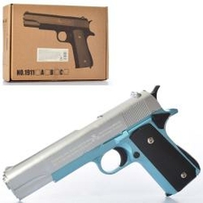 Пістолет 1911 С (24шт) метал на пульках в кор 26*5*18см