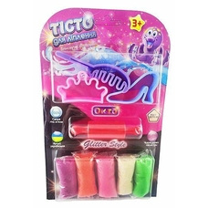 Набір для ліплення ОКТО Glitter style з блискітками (в бістер упаковці) 51003