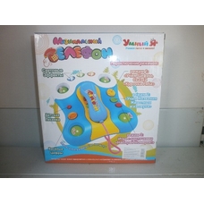 Телефон ZYE 00005 (36шт) звук, свет, 2 цвета, на бат-ке, в кор-ке, 23,5-8-26,5см
