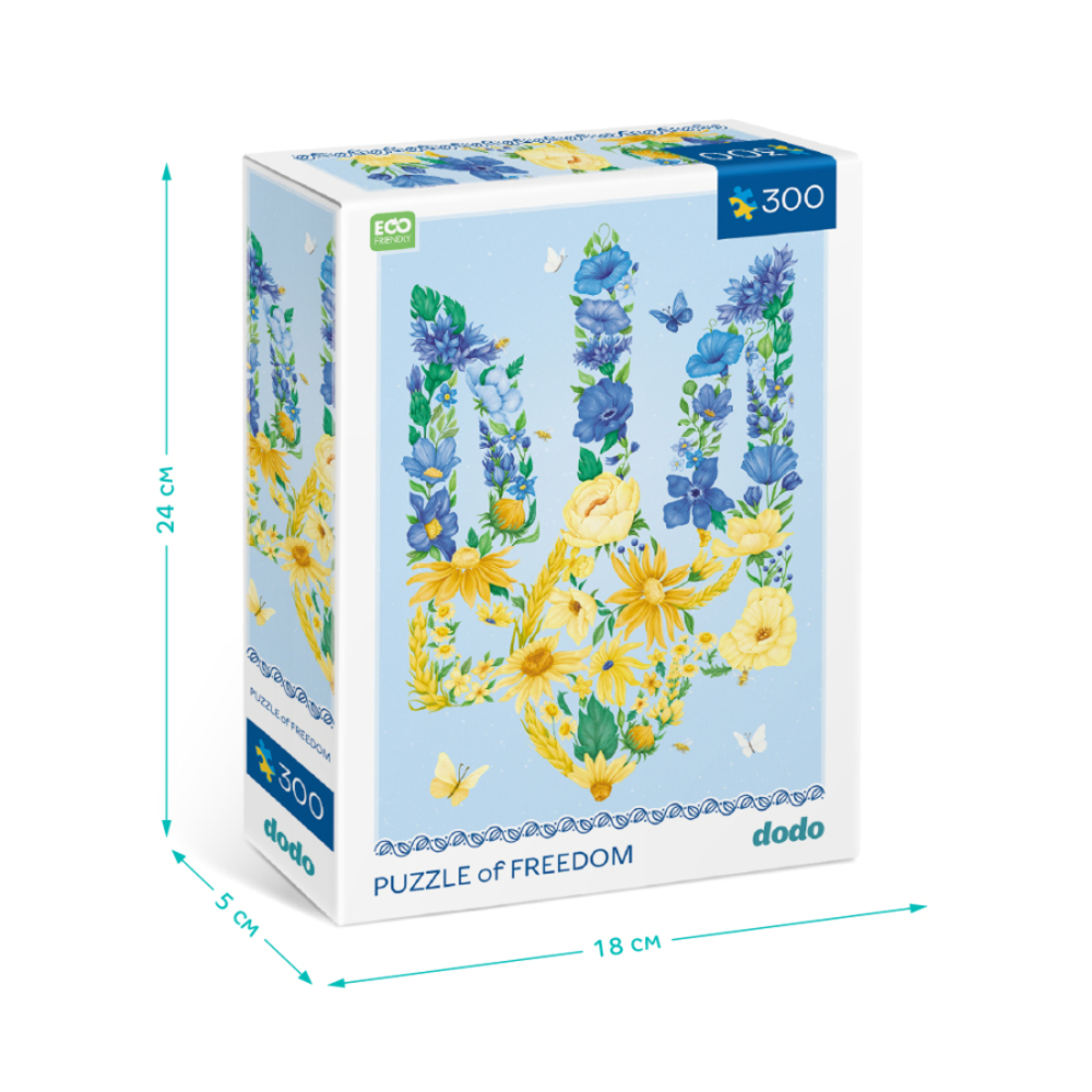 Фото, Видеообзоры пазл dodo квітучий тризуб