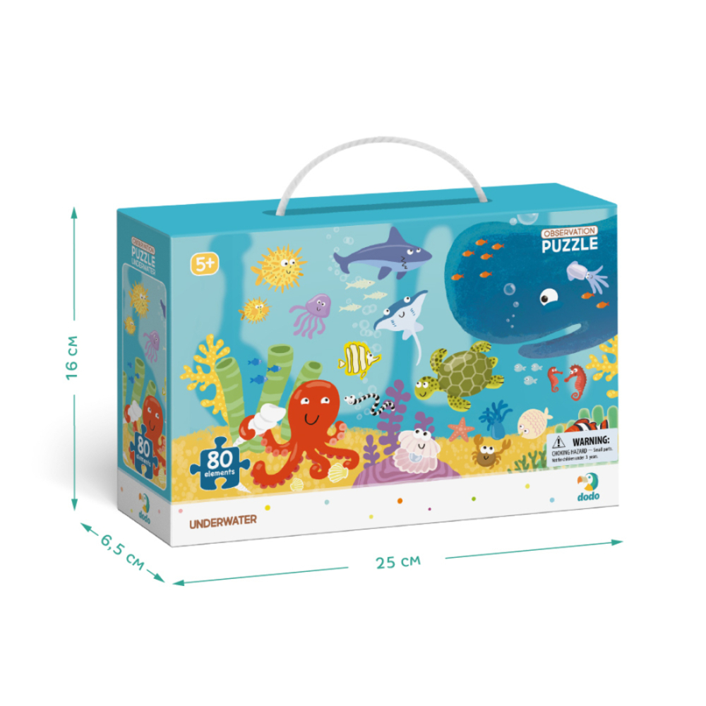 Фото, Видеообзоры пазл обсерваційний dodo підводне життя