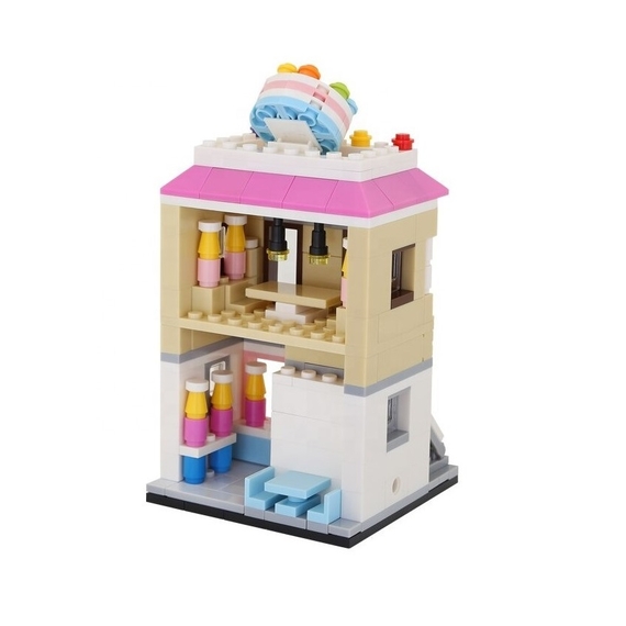 Конструктор Wange Кондитерська 2311, Архітектура 3D, 269 деталей, Міські вулиці, іграшка для дітей