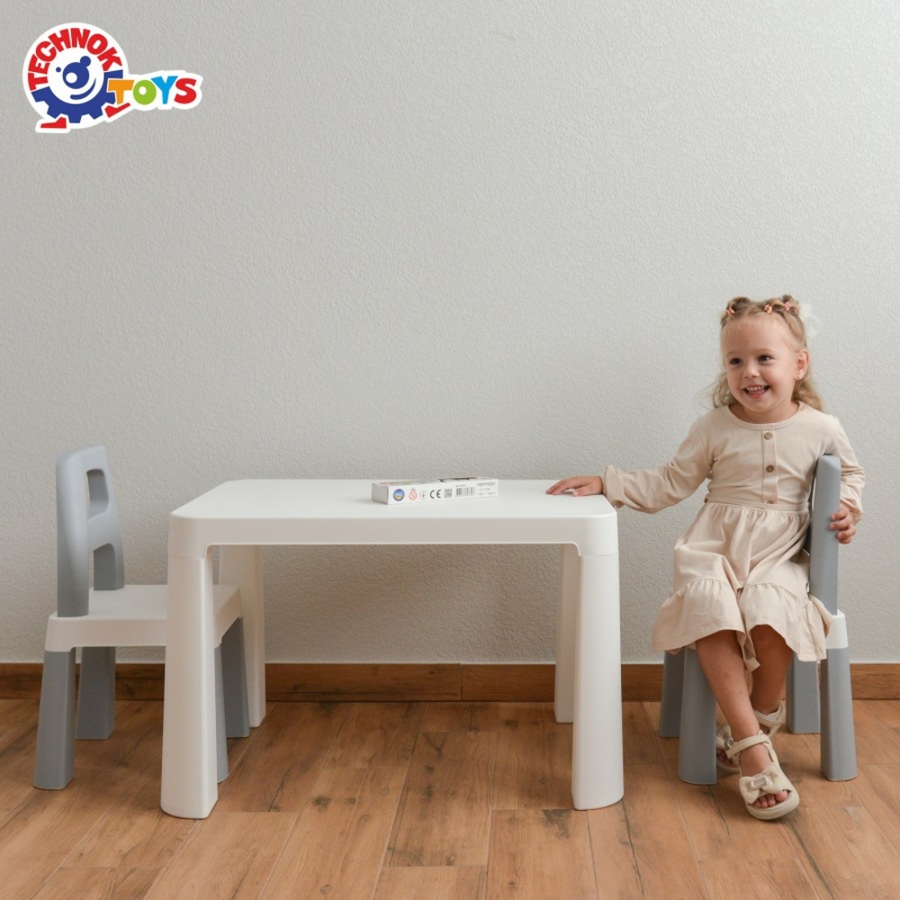 Фото, Видеообзоры дитячий стіл з двома стільцями техноk, арт.0150