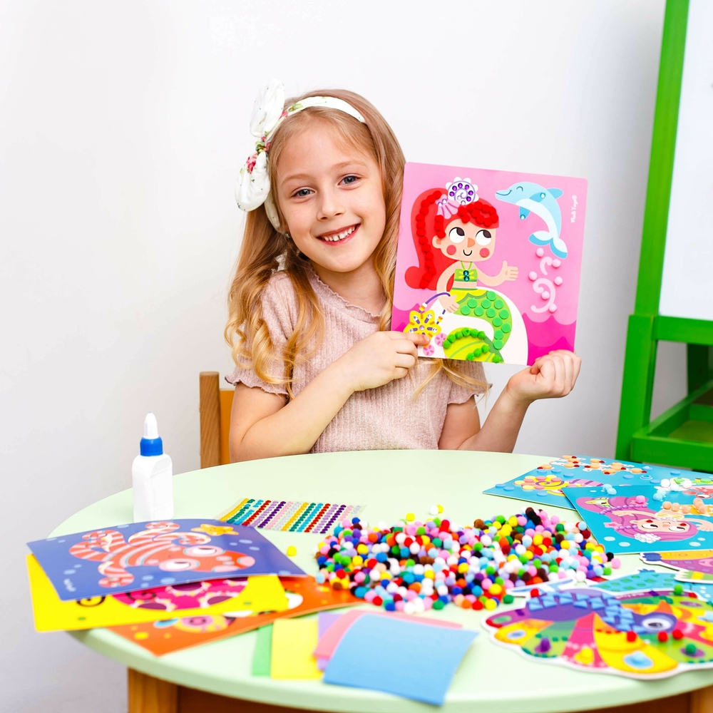 Фото, Видеообзоры набір для творчості "creative box. сова" vladi toys vt4433-08