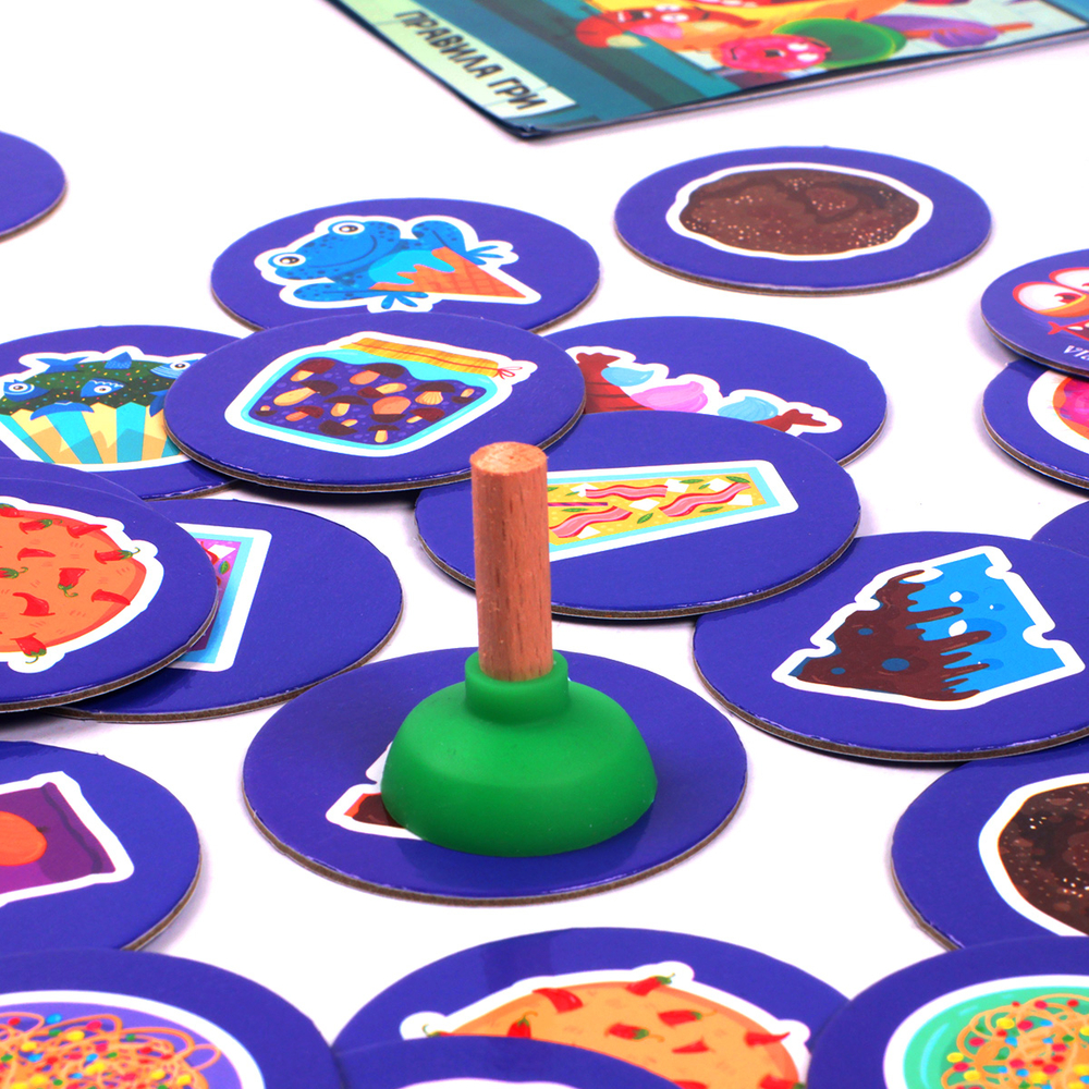 Фото, Відеоогляди гра настільна vladi toys розважальна. обжирайло.vt8055-41