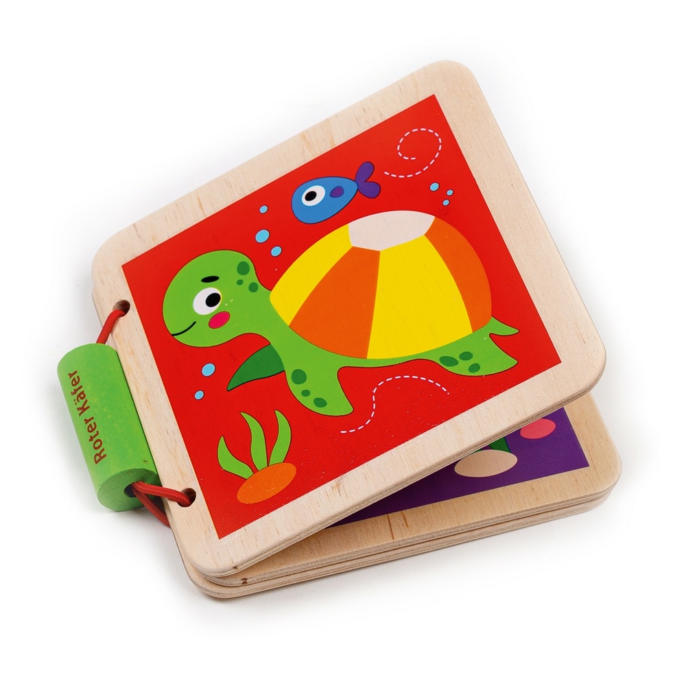 Фото, Видеообзоры дерев'яна книжечка «морські жителі» rw3031