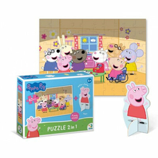 Пазл 200123 Peppa Pig 60ел з фігуркою