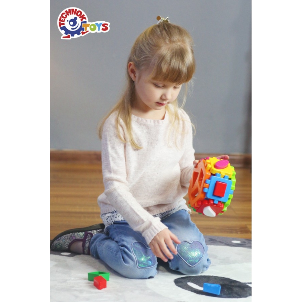 Фото, Відеоогляди іграшка куб "розумний малюк гексагон 2 технок", арт.1998