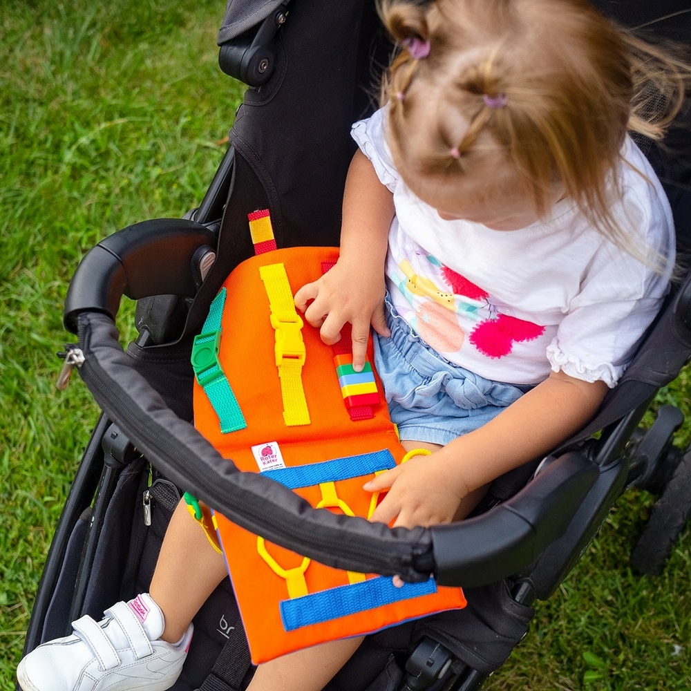 Фото, Видеообзоры бізіборд із застібками "бізікнижечка. кошеня" roter kafer rz1001-04