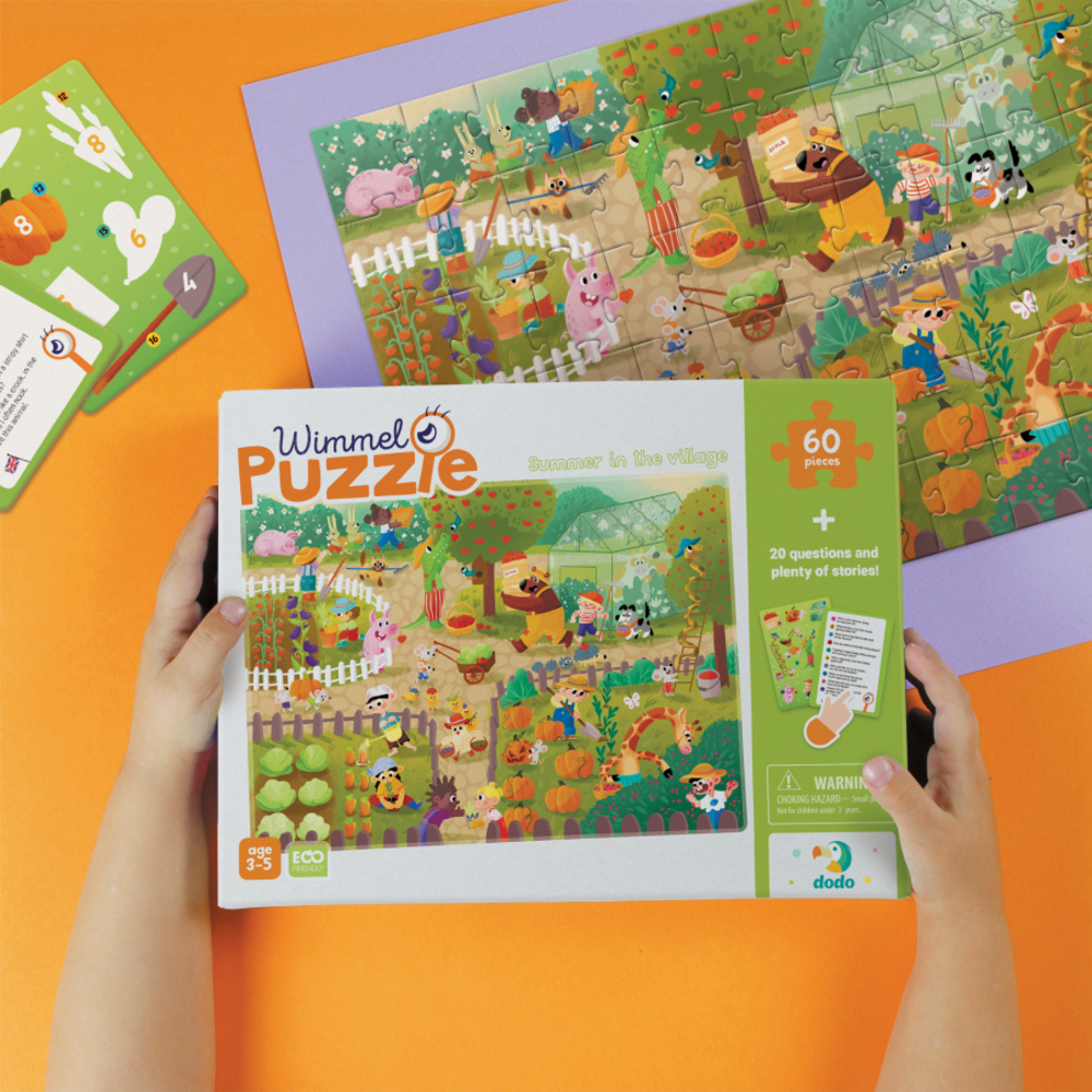 Фото, Видеообзоры віммельпазл dodo літо у селі