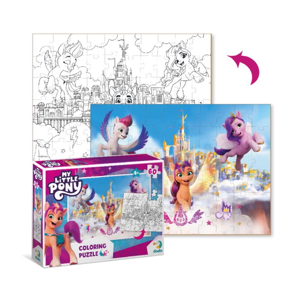 Фото, Видеообзоры пазл 2в1 my little pony пригоди у палаці
