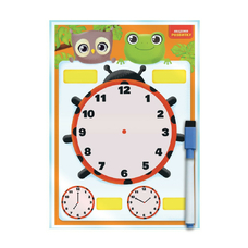 Дошка-тренажер «Годинник та розпорядок дня» VT5010-29