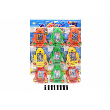 Гра водяна 3686 S/9PC (36уп по 9шт) Ракета на планшеті 9шт