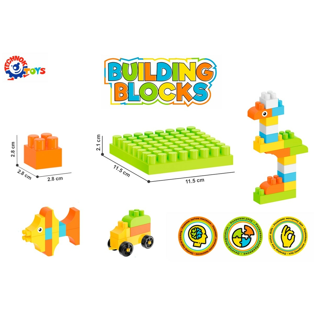 Фото, Відеоогляди іграшка "конструктор технок", арт.6566