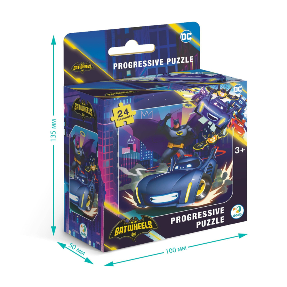Фото, Видеообзоры пазл dodo batwheels бетмобіль бам