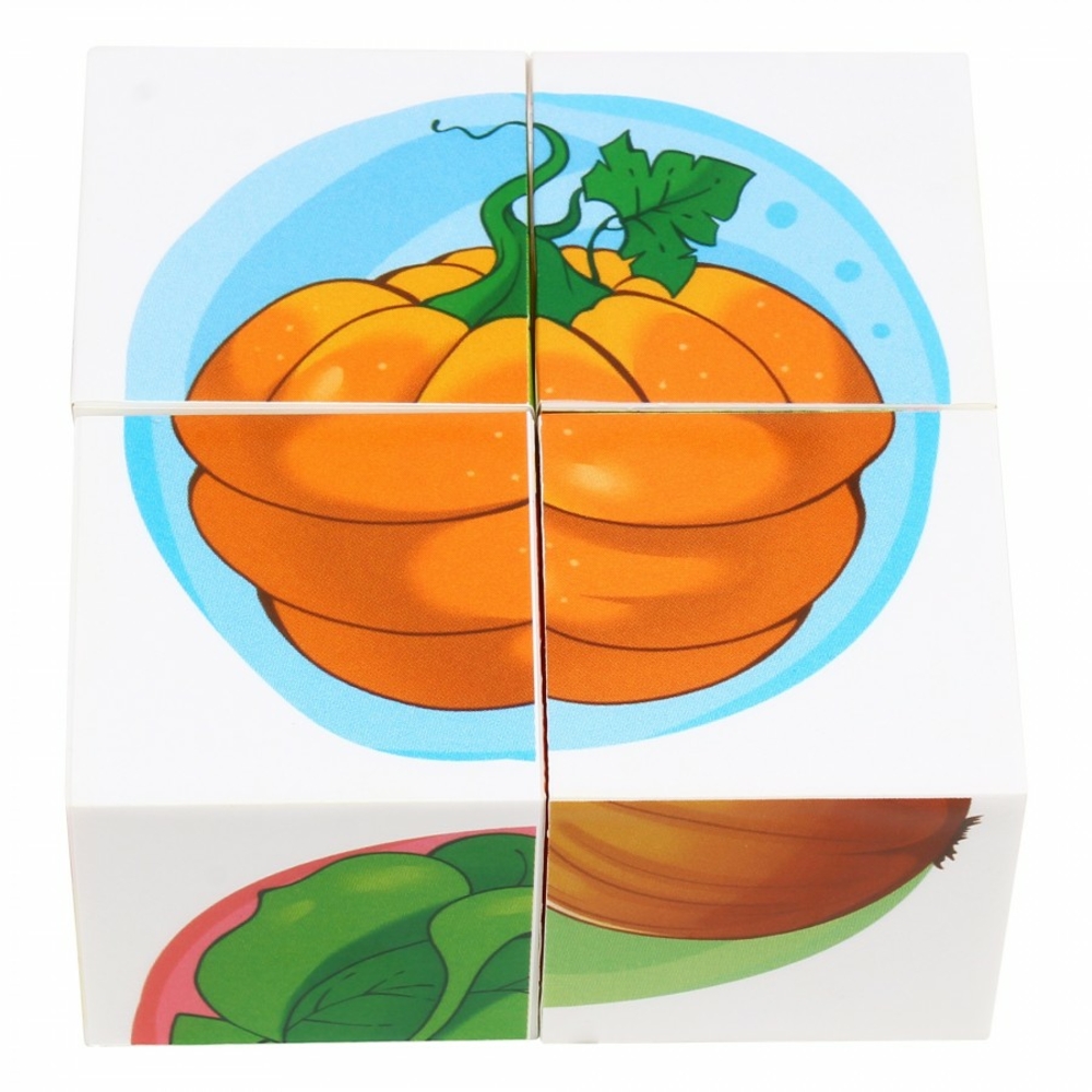 Фото, Відеоогляди іграшка кубики "овочі технок", арт.1349