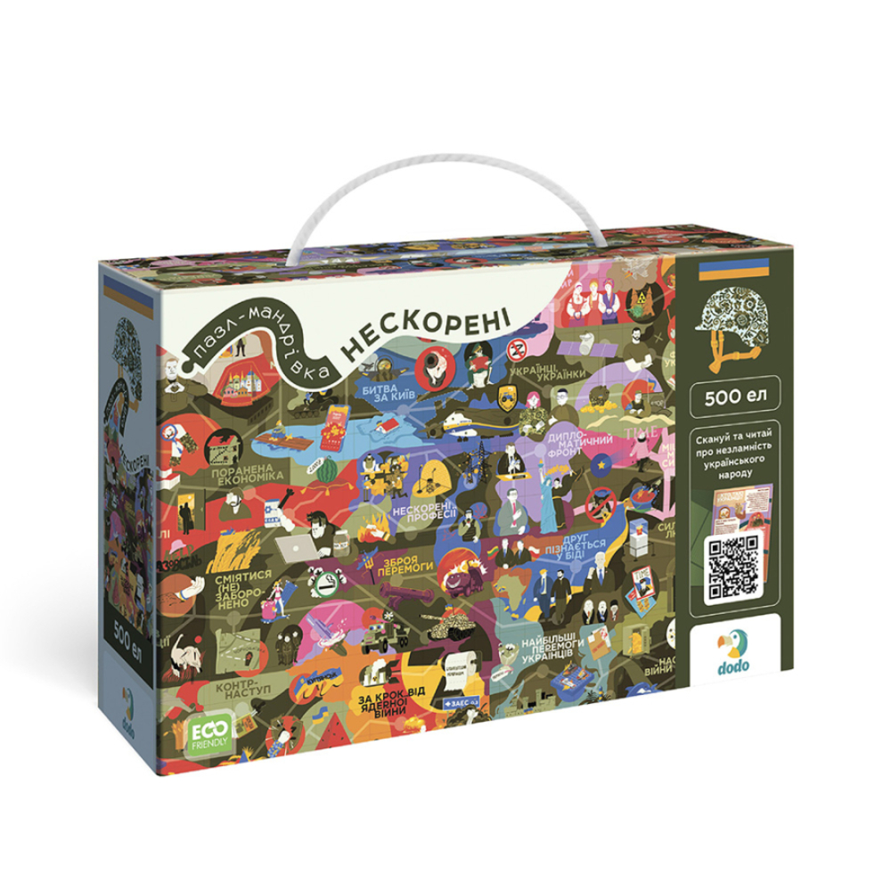 Фото, Видеообзоры пазл dodo нескорені