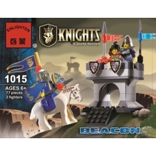 Конструктор BRICK 1015 (60шт) рыцари, оружие, 77дет, в кор-ке, 17,5-14-4,5см