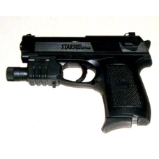 Пістолет P194A (A800167) (192шт/2) батар., лазер, пульки, в пакете 16*12см