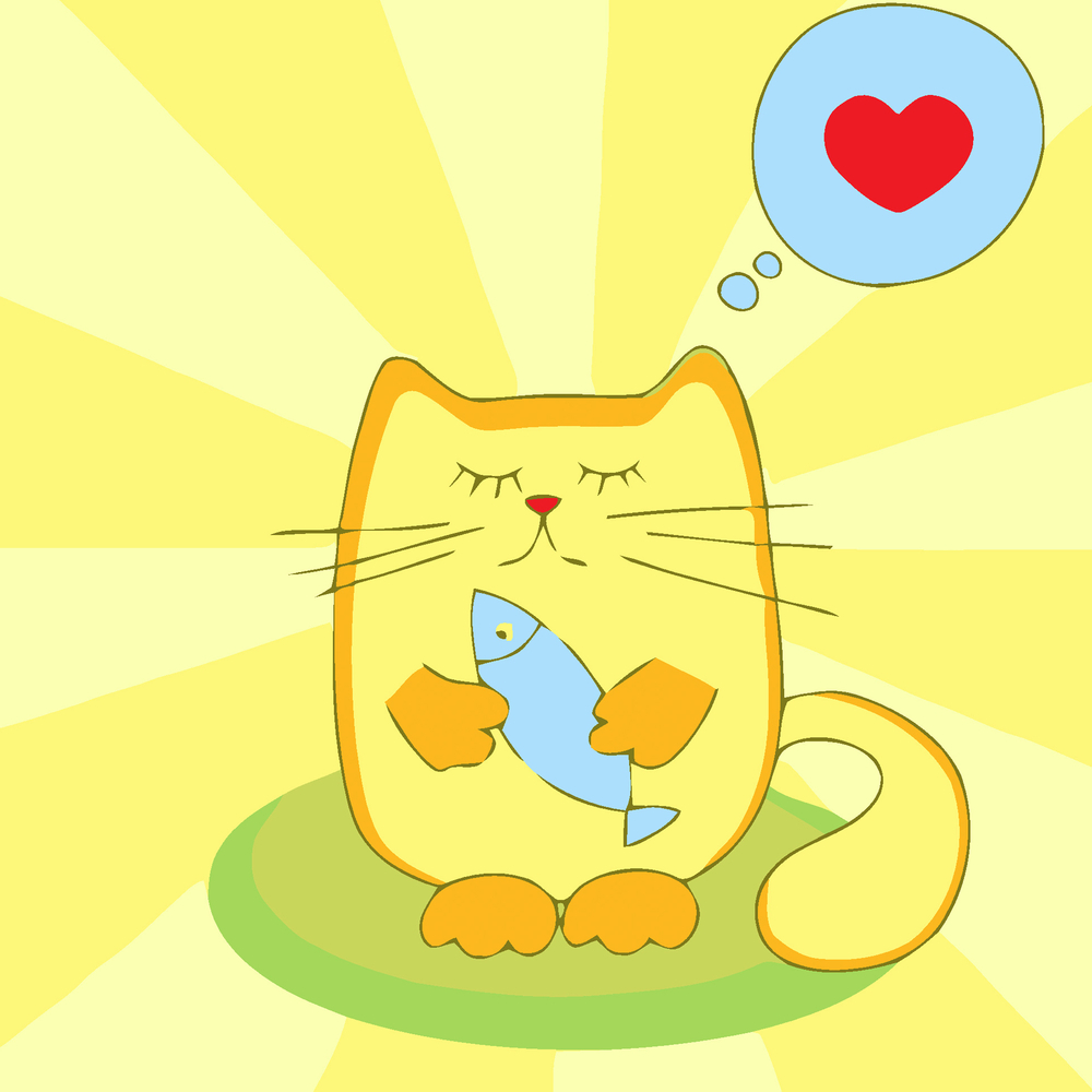 Фото, Відеоогляди картина за номерами strateg котик і його ласощі розміром 20х20 см (hh7039)