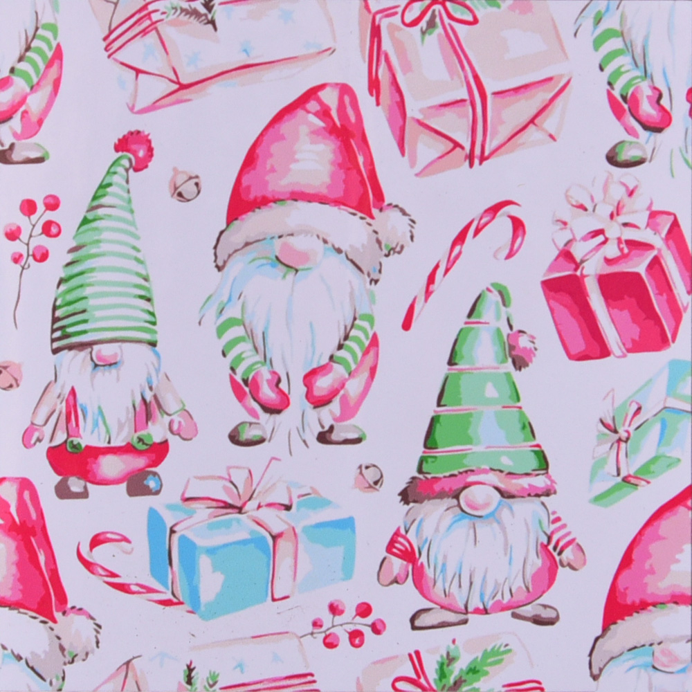 Фото, Відеоогляди картина за номерами strateg преміум гноми в подарунках з лаком та з рівнем розміром  40х40 см(sk060)