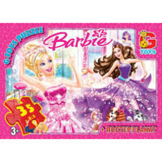 Пазли 001 Барбі 35ел G-Toys