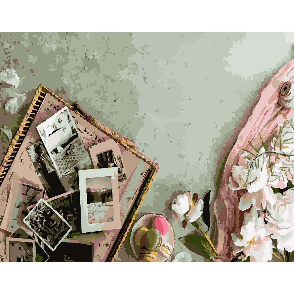 Фото, Відеоогляди картина за номерами strateg преміум спогади розміром 40х50 см (gs316)