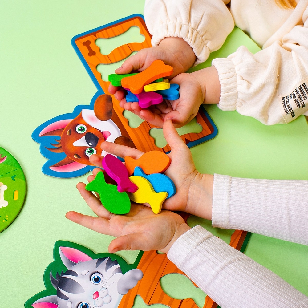 Фото, Відеоогляди гра-сортер «нагодуй пухнастиків» zb2002-07