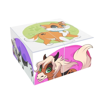 Фото, Видеообзоры іграшка кубики "свійські тварини технок", арт.1837