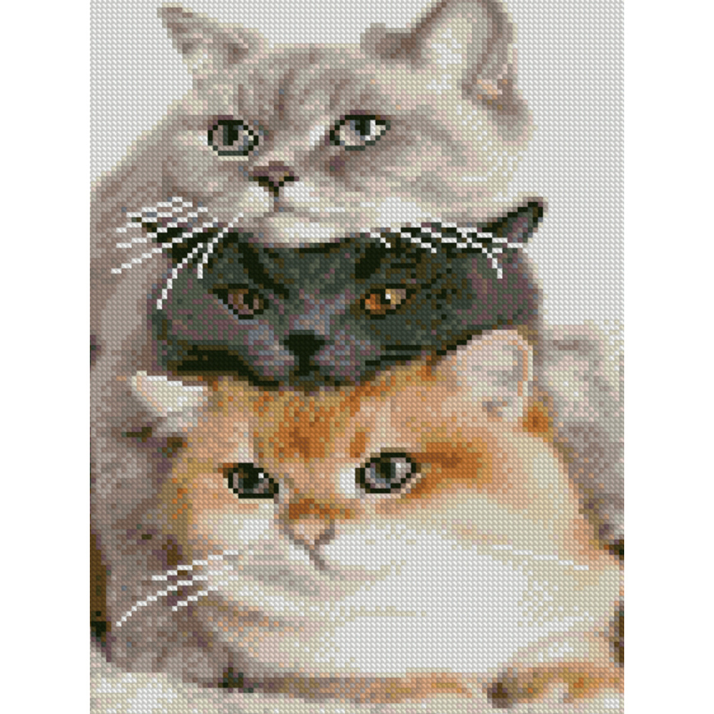 Фото, Видеообзоры алмазна мозаїка strateg преміум тріо 30х40 см hx131