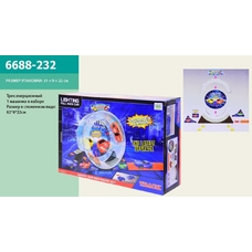 Автотрек 6688-232 машинка інерційна світяться фари Автотрек 6688-232 машинка інерційна світяться фари