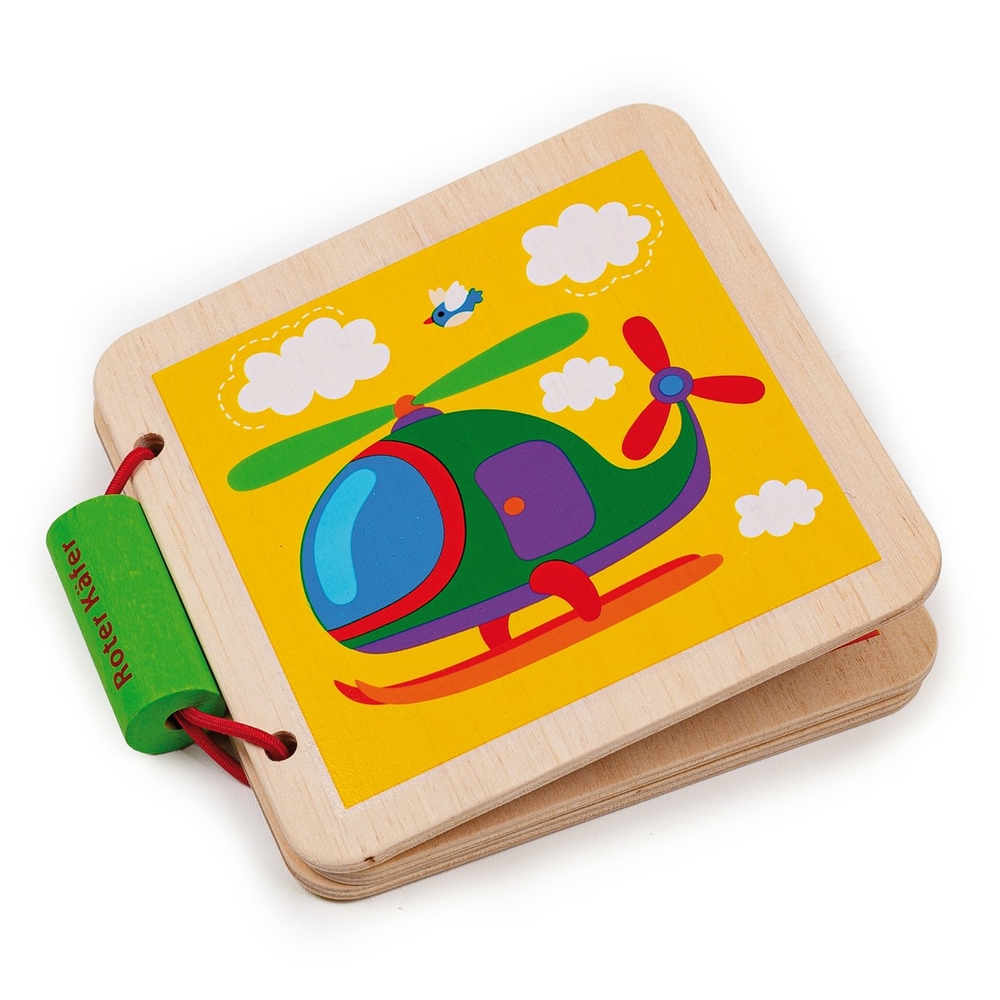 Фото, Видеообзоры дерев'яна книжечка «транспорт» rw3034