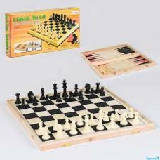 Шахи дерев'яні С36816 (24) 3в1, в коробці