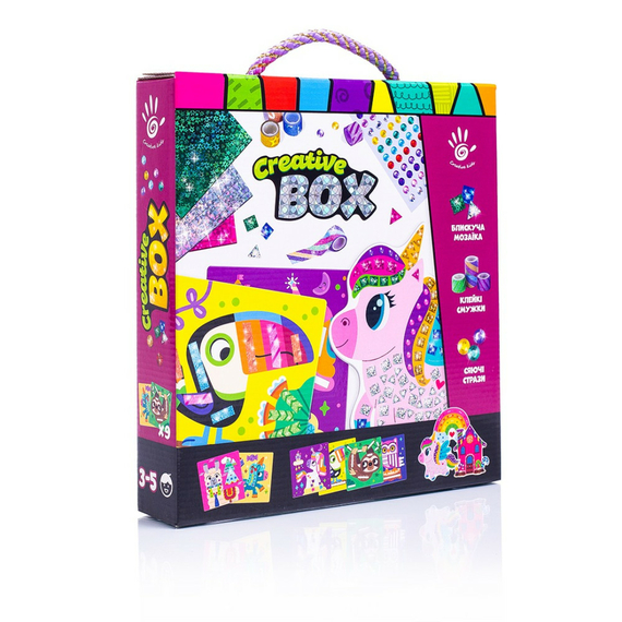 Отзывы  набір для творчості "creative box. єдиноріг" vladi toys vt4433-07