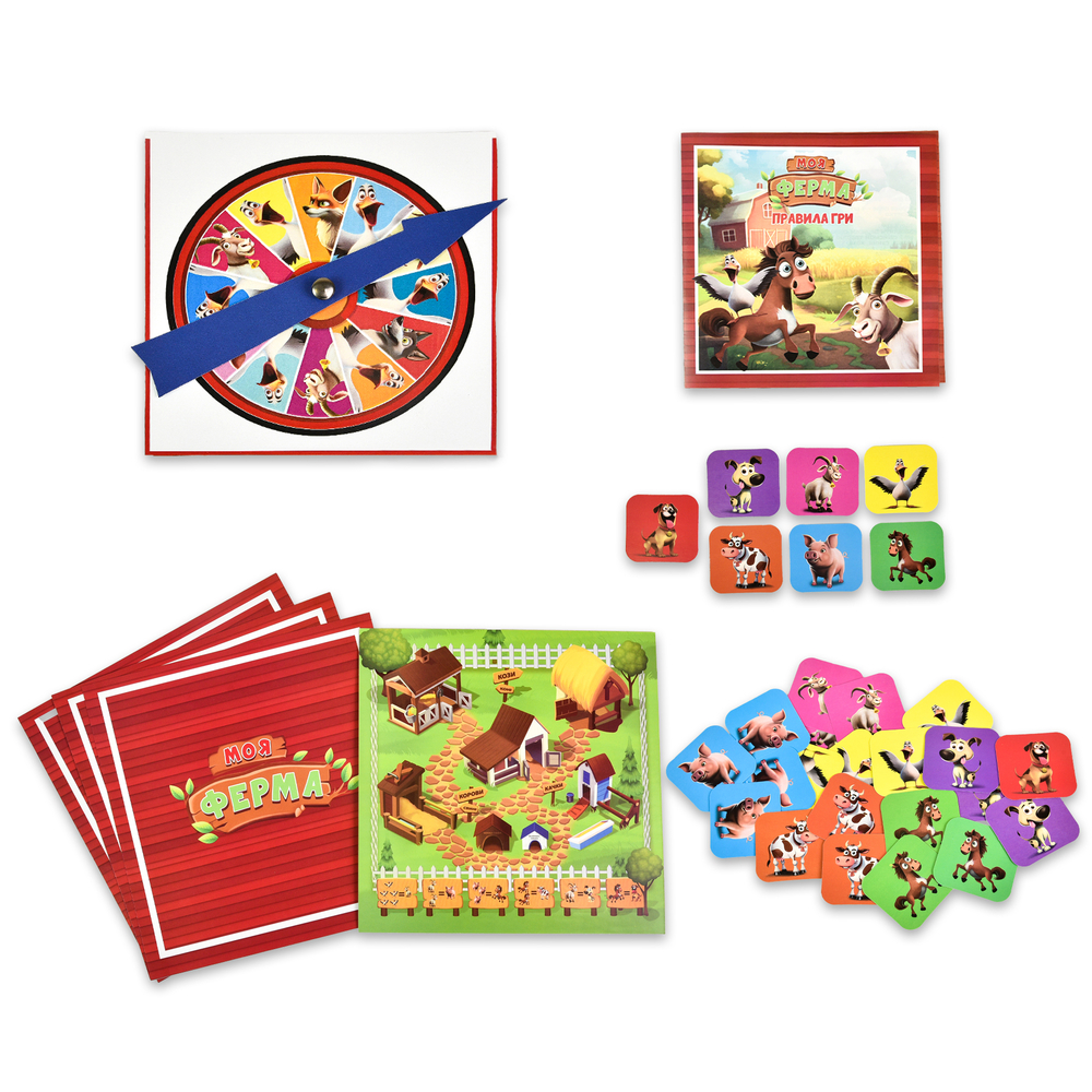 Фото, Видеообзоры настільна гра strateg моя ферма українською мовою (30435)