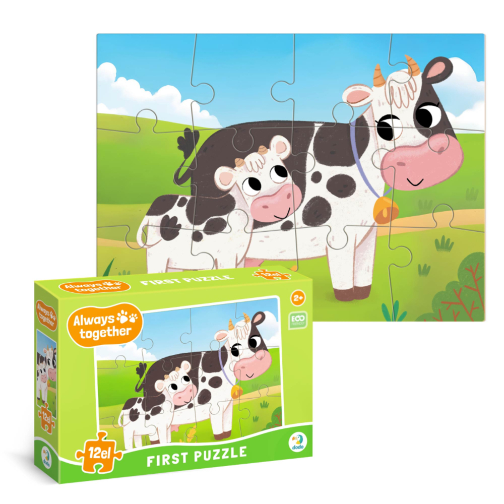 Фото, Видеообзоры пазл dodo завжди разом корівки