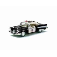 Машинка металева KINSMART KT 5323 W (96шт) інерція, 1:40 CHEVROLET BEL AIR POLICE 1957, в кор-ке