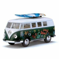 Машинка металева KINSMART KT 5060 WF (96шт) инер-я, 1:32 VOLKSWAGEN CLASSICAL BUS 1962,с рис, в кор-
