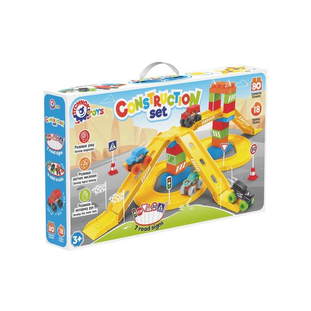 Фото, Видеообзоры іграшка "конструктор технок", арт.8461