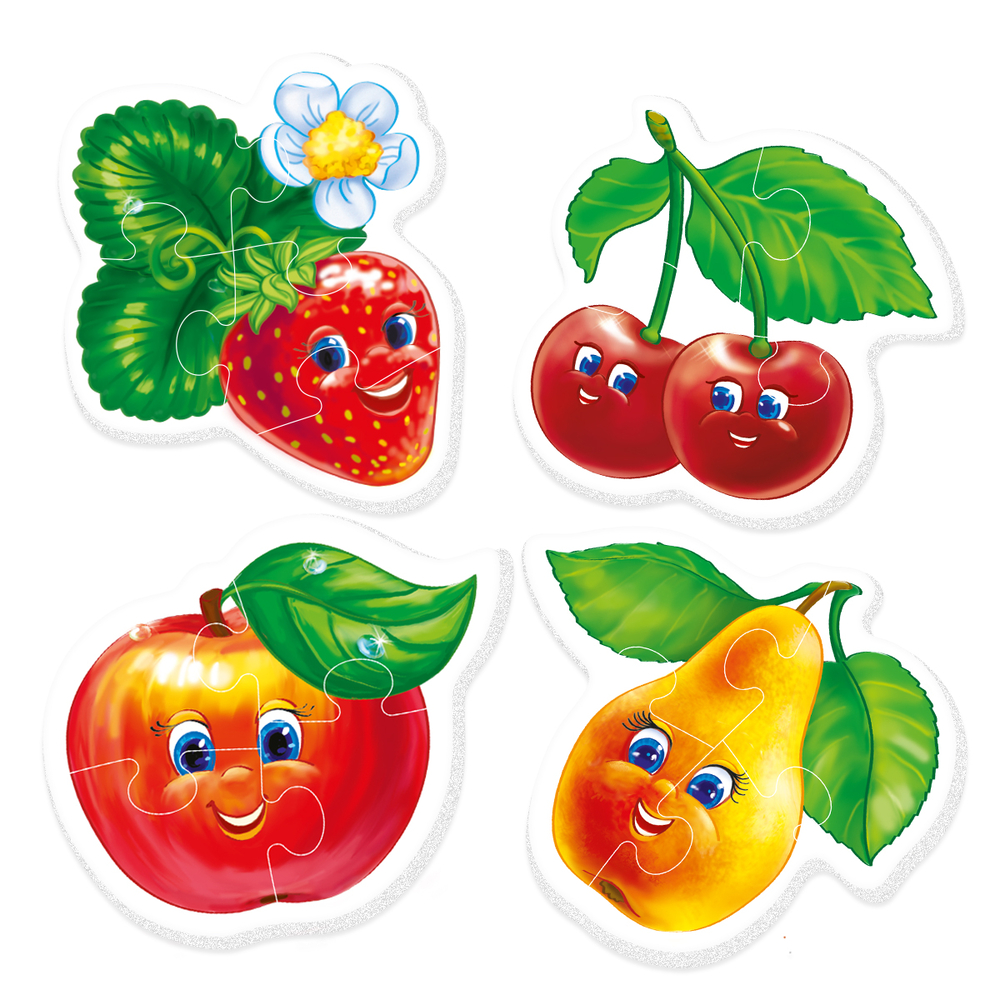 Фото, Видеообзоры бебі пазли «фрукти»