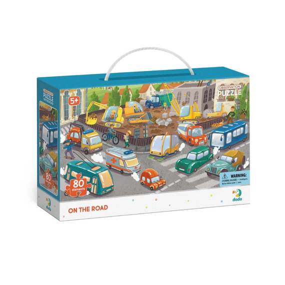 Пазл обсерваційний Dodo Обережно на дорозі